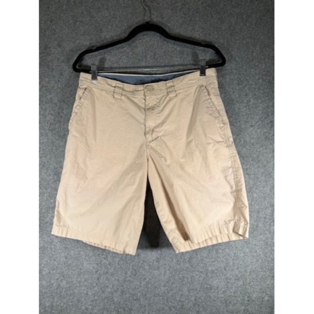 Columbia Men's Tan Casual Chino‎ Shorts Size 32W Outdoors Breathable Hiking
